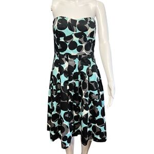 Mercer & Madison - Womens Strapless A-line Midi Dress Sz. 6